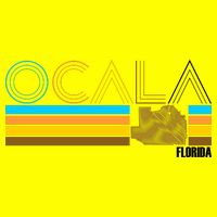 Ocala Florida Retro 11oz C Handle Ceramic Mug