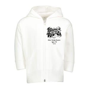 Oliver Family Reunion Toddler Zip Fleece Hoodie