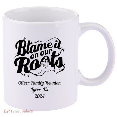 Oliver Family Reunion 11oz C Handle Ceramic Mug