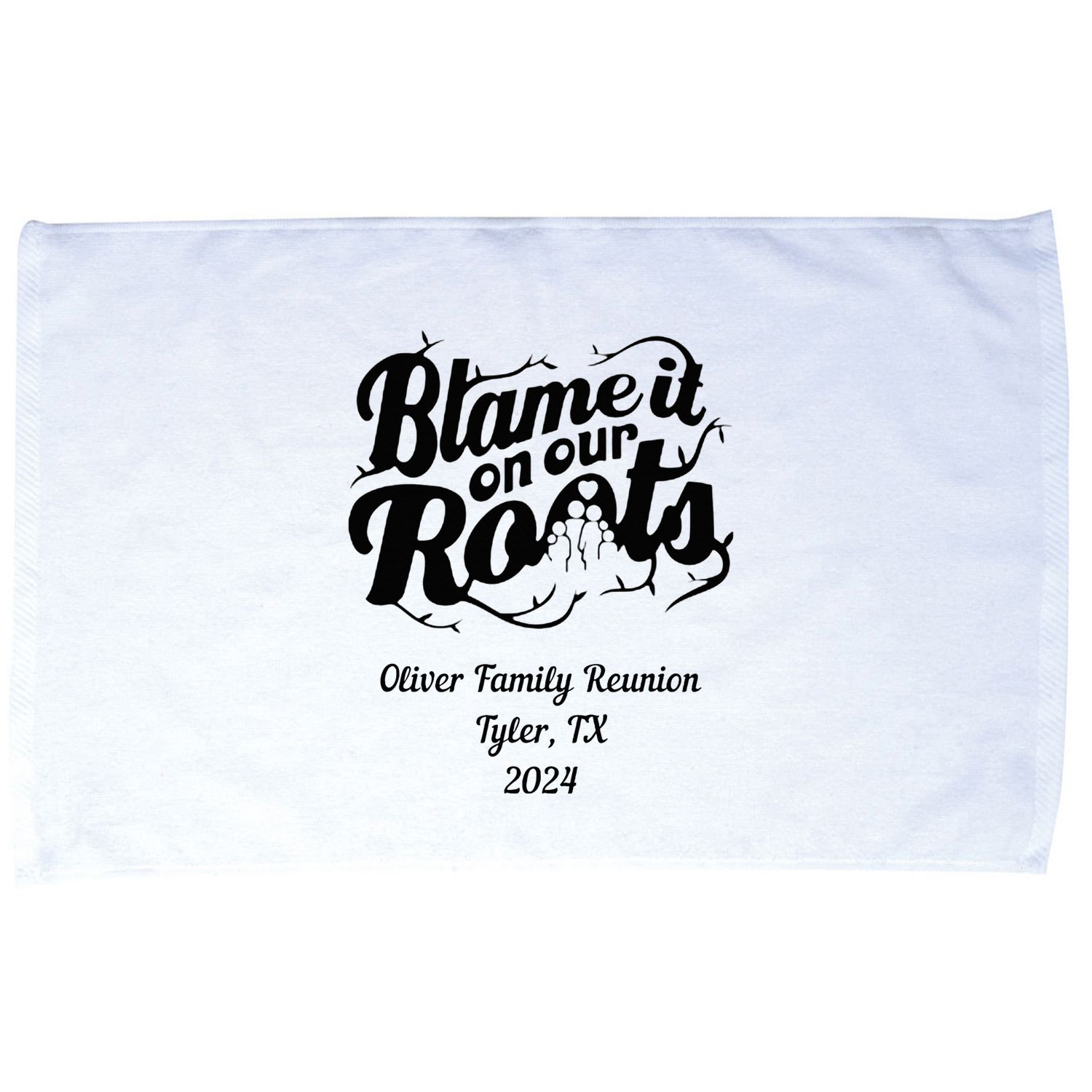 Oliver Family Reunion Microfiber Hand Towel