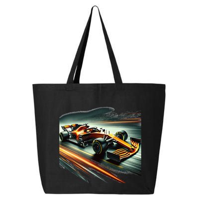 Orange Formula Racing Car 25L Jumbo Tote