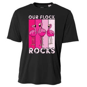 Our Flock Rocks For Man Woman Cooling Performance Crew T-Shirt