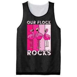 Our Flock Rocks For Man Woman Mesh Reversible Basketball Jersey Tank