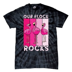 Our Flock Rocks For Man Woman Tie-Dye T-Shirt