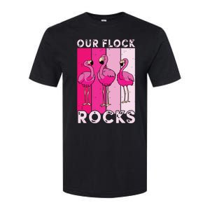 Our Flock Rocks For Man Woman Softstyle CVC T-Shirt