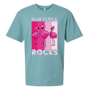 Our Flock Rocks For Man Woman Sueded Cloud Jersey T-Shirt