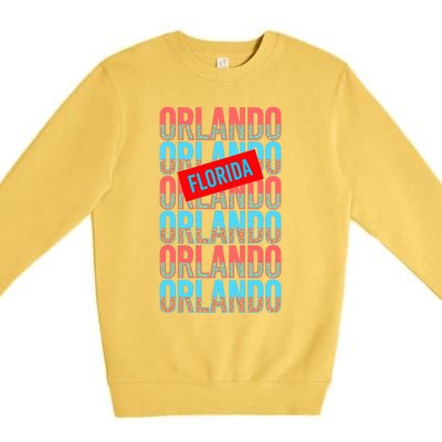 Orlando Florida Repeat Premium Crewneck Sweatshirt