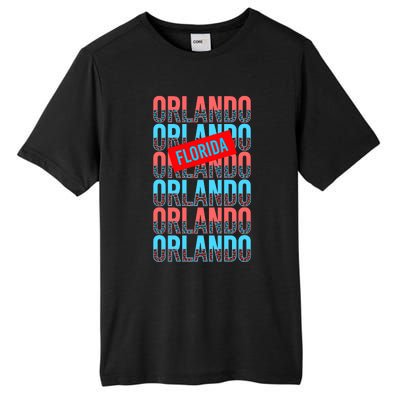 Orlando Florida Repeat Tall Fusion ChromaSoft Performance T-Shirt