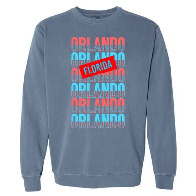 Orlando Florida Repeat Garment-Dyed Sweatshirt