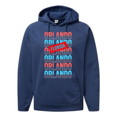 Orlando Florida Repeat Performance Fleece Hoodie