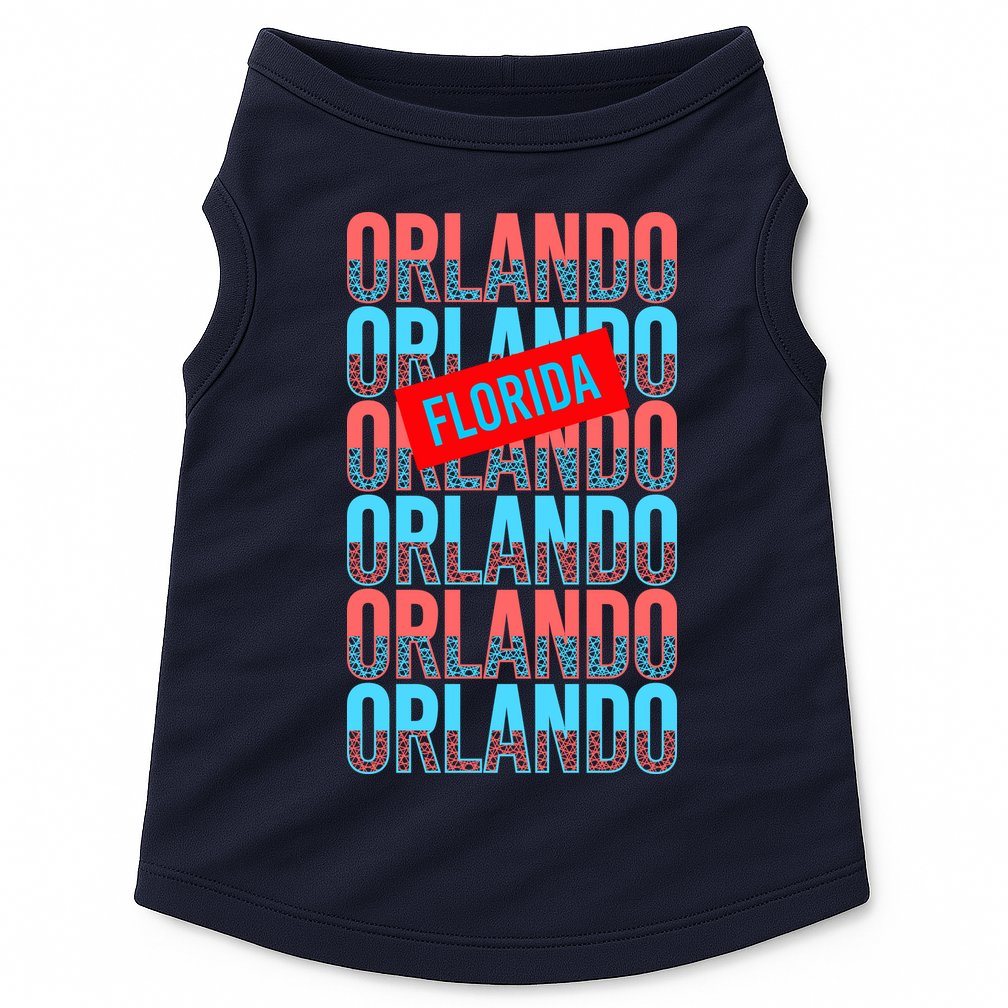 Orlando Florida Repeat Doggie Tank