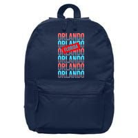 Orlando Florida Repeat 16 in Basic Backpack
