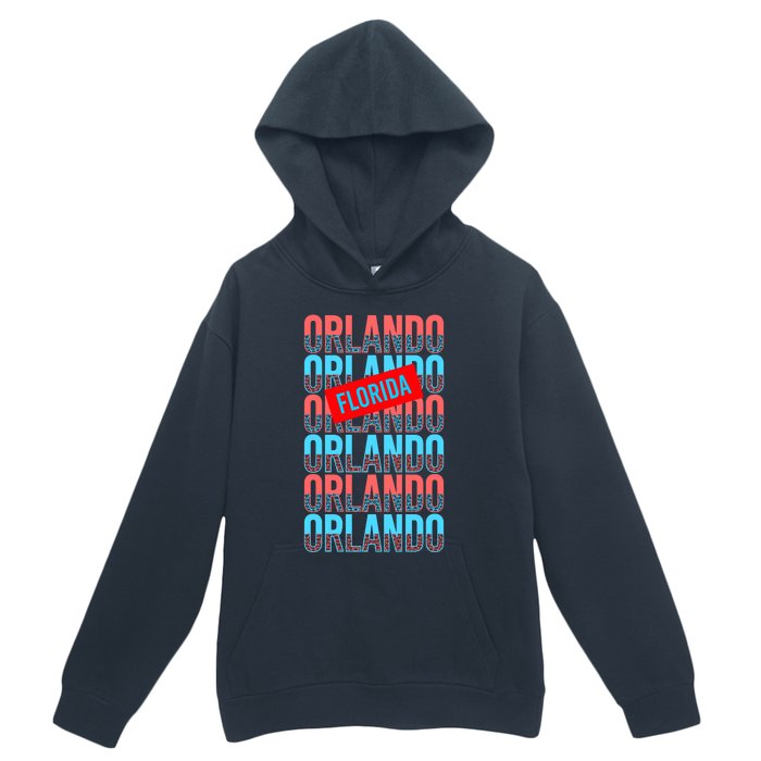 Orlando Florida Repeat Urban Pullover Hoodie