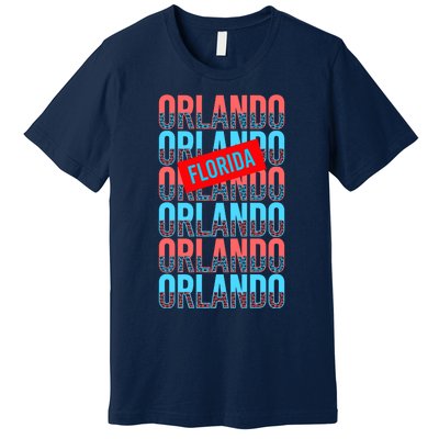 Orlando Florida Repeat Premium T-Shirt