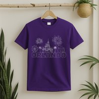 Orlando Florida Retroactive Skyline T-Shirt