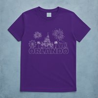Orlando Florida Retroactive Skyline T-Shirt