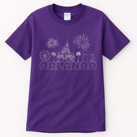 Orlando Florida Retroactive Skyline Tall T-Shirt