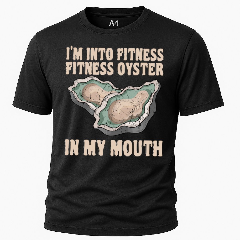 Oyster Fitness Shucker Shish Seafood Bivalve Mollusks Meaningful Gift Cooling Performance Crew T-Shirt