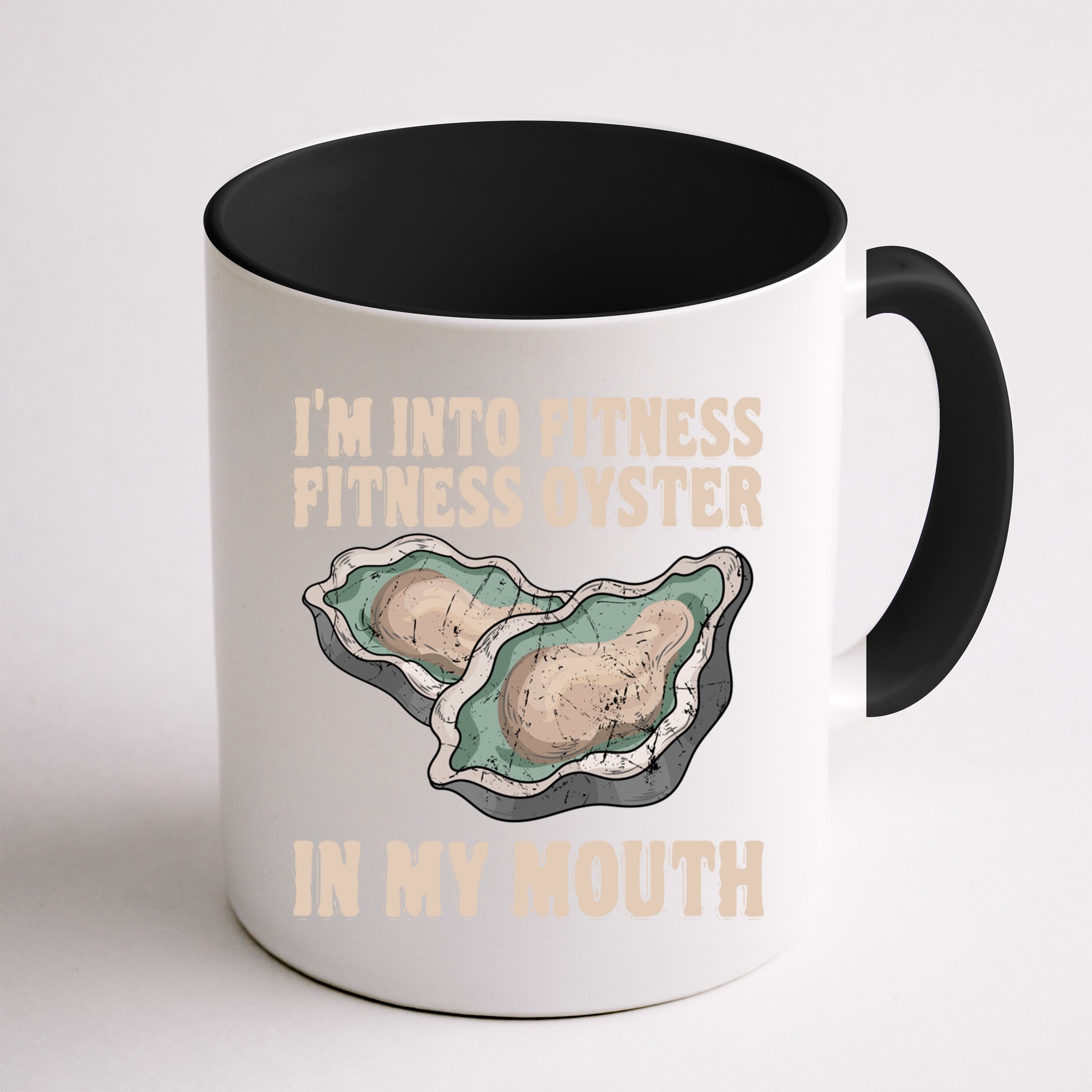 Oyster Fitness Shucker Shish Seafood Bivalve Mollusks Meaningful Gift Mug