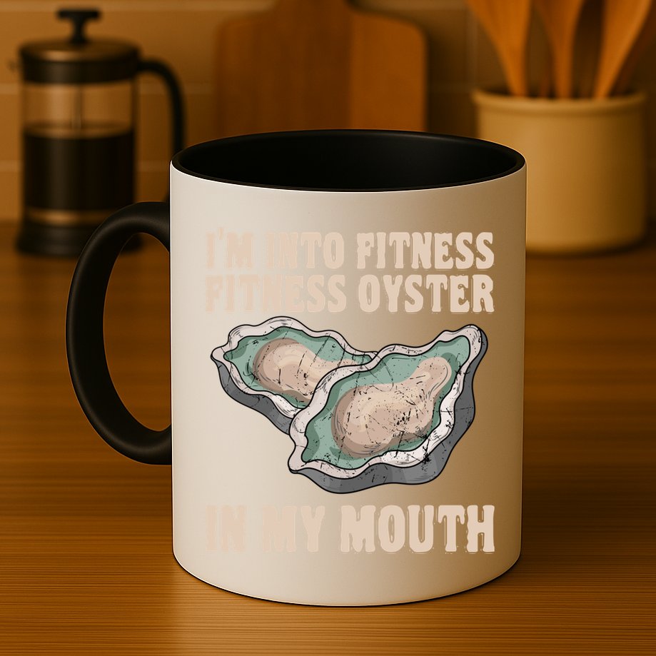 Oyster Fitness Shucker Shish Seafood Bivalve Mollusks Meaningful Gift Mug