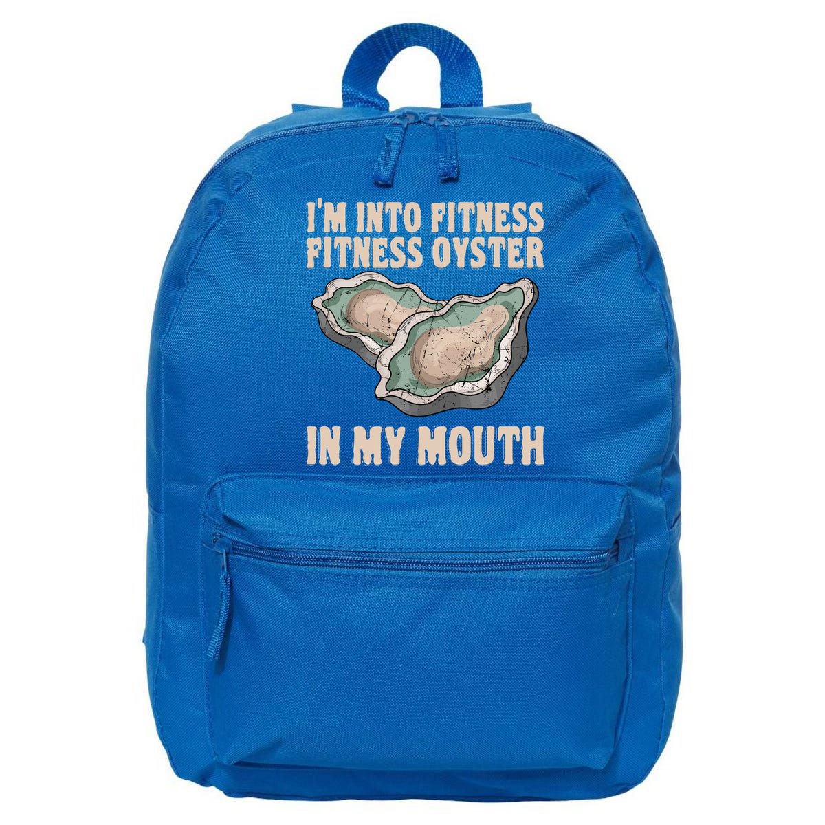 Oyster Fitness Shucker Shish Seafood Bivalve Mollusks Meaningful Gift 16 in Basic Backpack