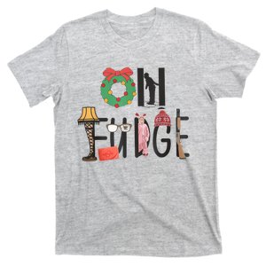 Oh Fudge Santa Hat Christmas Story Family Christmas T-Shirt