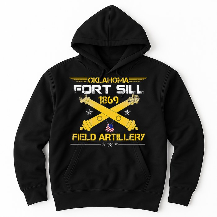 OKLAHOMA FORT SILL 1869 FIELD ARTILLERY Hoodie