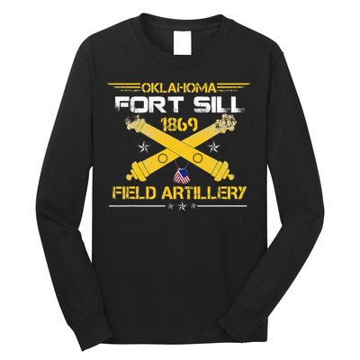 OKLAHOMA FORT SILL 1869 FIELD ARTILLERY Long Sleeve Shirt