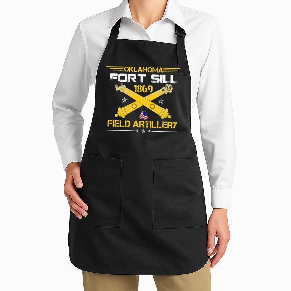 OKLAHOMA FORT SILL 1869 FIELD ARTILLERY Apron