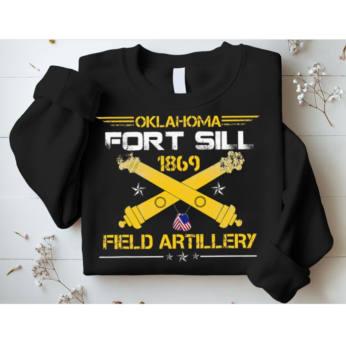 OKLAHOMA FORT SILL 1869 FIELD ARTILLERY Sweatshirt