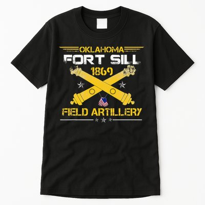 OKLAHOMA FORT SILL 1869 FIELD ARTILLERY Tall T-Shirt