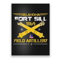 OKLAHOMA FORT SILL 1869 FIELD ARTILLERY Poster