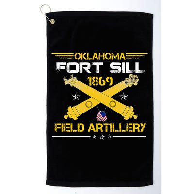 OKLAHOMA FORT SILL 1869 FIELD ARTILLERY Golf Towel