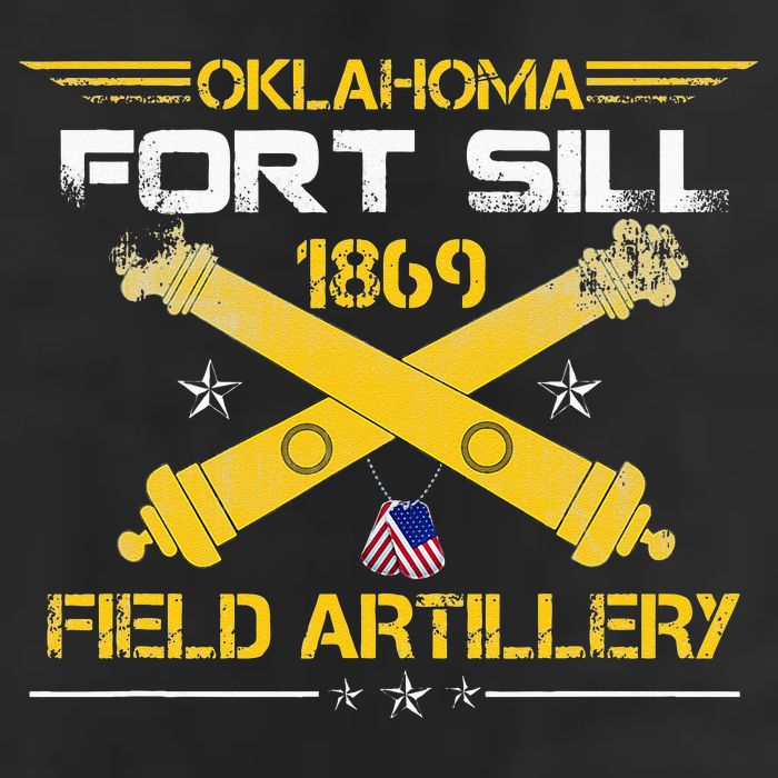 OKLAHOMA FORT SILL 1869 FIELD ARTILLERY Golf Towel