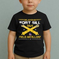 OKLAHOMA FORT SILL 1869 FIELD ARTILLERY Toddler T-Shirt