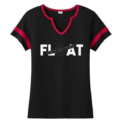 Onewheel Float Skateboard One Wheel Ladies Halftime Notch Neck Tee