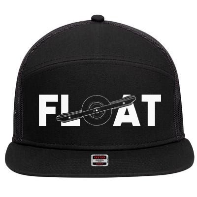 Onewheel Float Skateboard One Wheel 7 Panel Mesh Trucker Snapback Hat