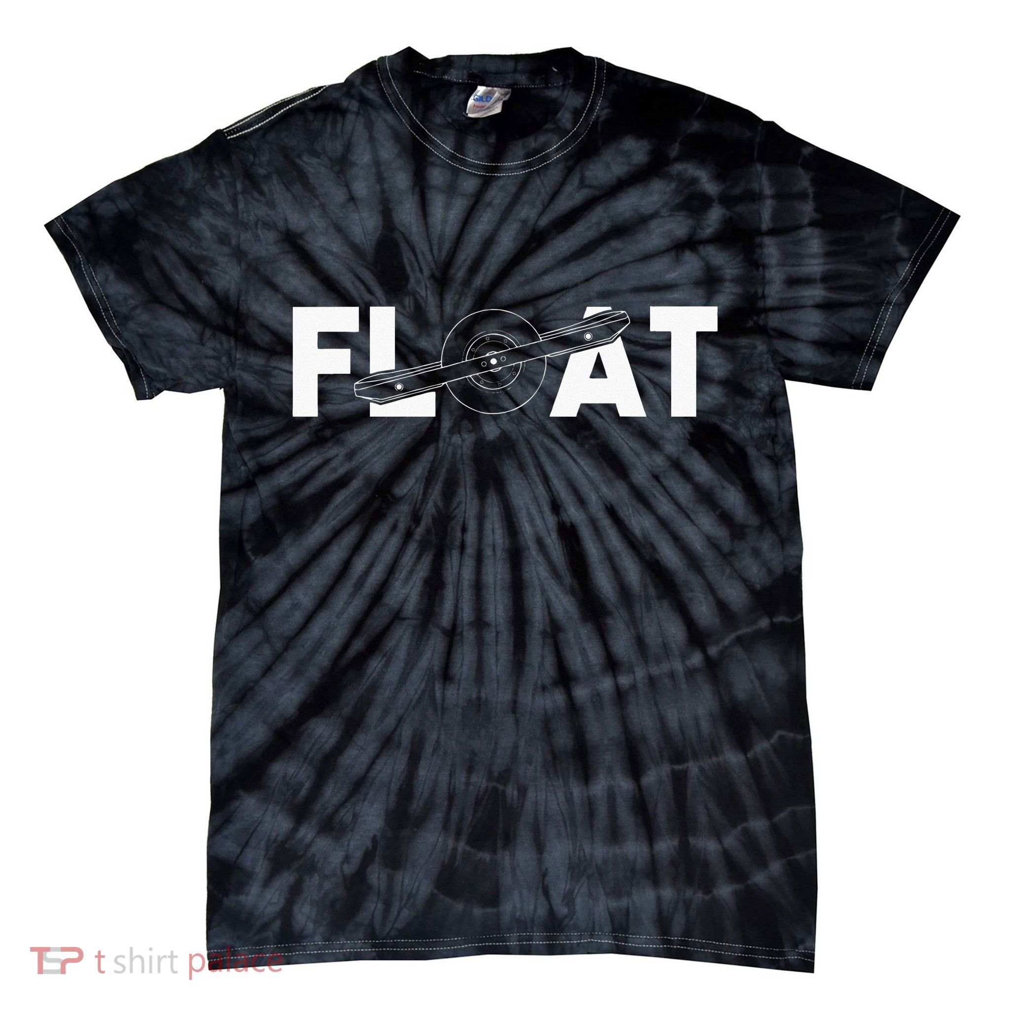 Onewheel Float Skateboard One Wheel Tie-Dye T-Shirt
