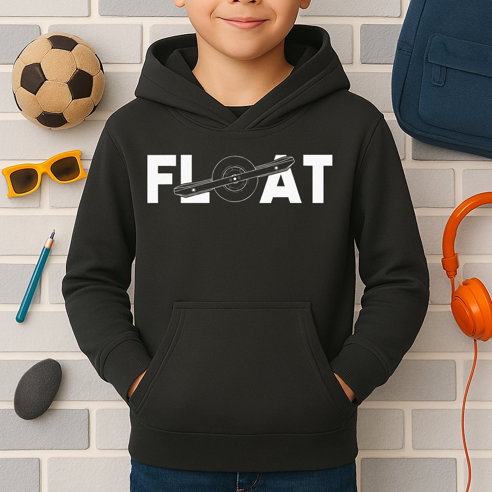 Onewheel Float Skateboard One Wheel Kids Hoodie