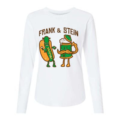 Oktoberfest Frank Stein German Costume Womens Cotton Relaxed Long Sleeve T-Shirt