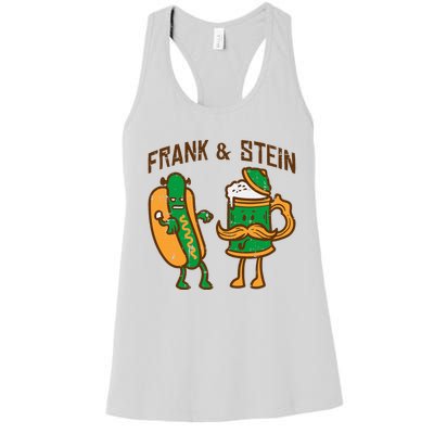 Oktoberfest Frank Stein German Costume Women's Racerback Tank