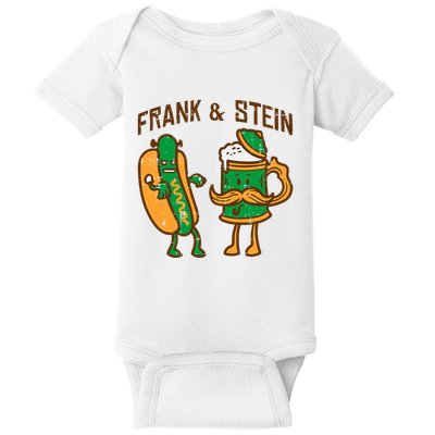 Oktoberfest Frank Stein German Costume Baby Bodysuit