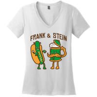 Oktoberfest Frank Stein German Costume Women's V-Neck T-Shirt