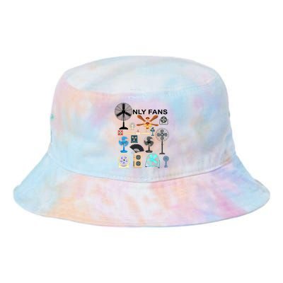 Only Fan Set Funny Ventilators And Fans Tie Dye Newport Bucket Hat