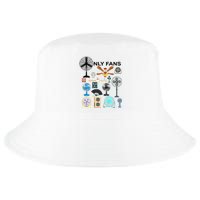 Only Fan Set Funny Ventilators And Fans Cool Comfort Performance Bucket Hat