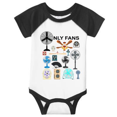 Only Fan Set Funny Ventilators And Fans Infant Baby Jersey Bodysuit