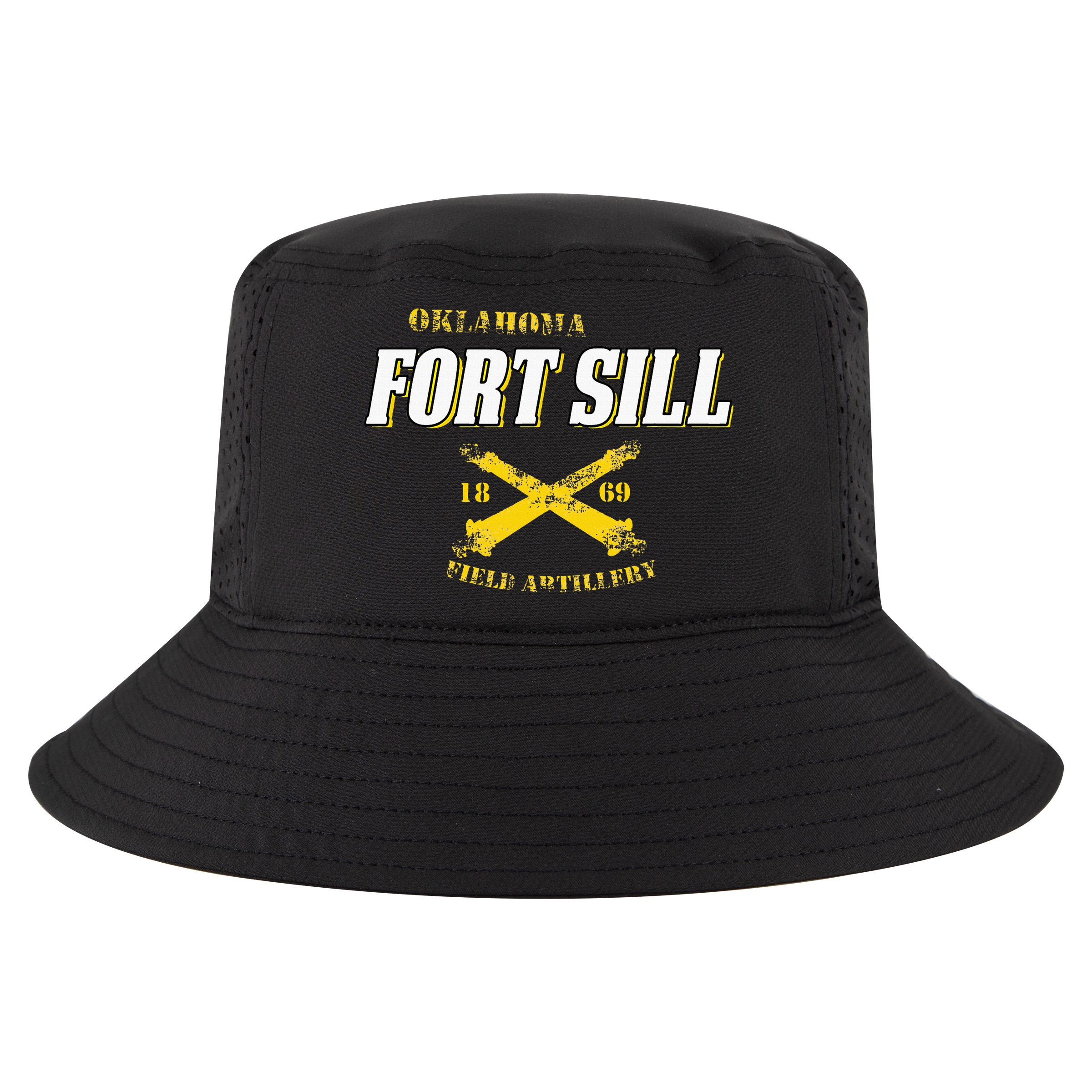 Oklahoma Fort Sill 1869 Field Artillery Cool Comfort Performance Bucket Hat