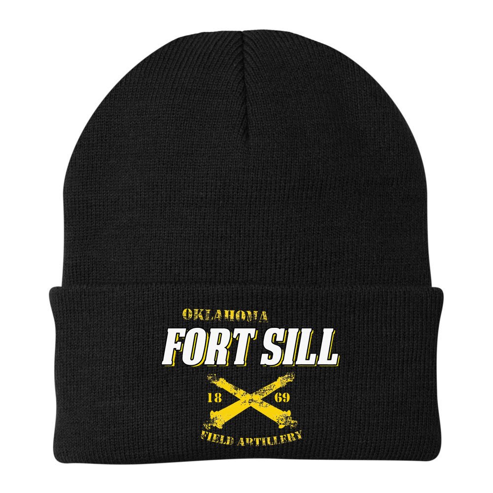 Oklahoma Fort Sill 1869 Field Artillery Beanie