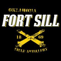 Oklahoma Fort Sill 1869 Field Artillery Drawstring Bag
