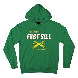 Oklahoma Fort Sill 1869 Field Artillery Hoodie